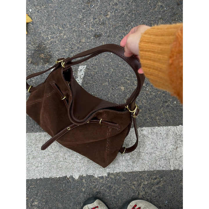 Luxurious Suede Tote Bag Stornfield