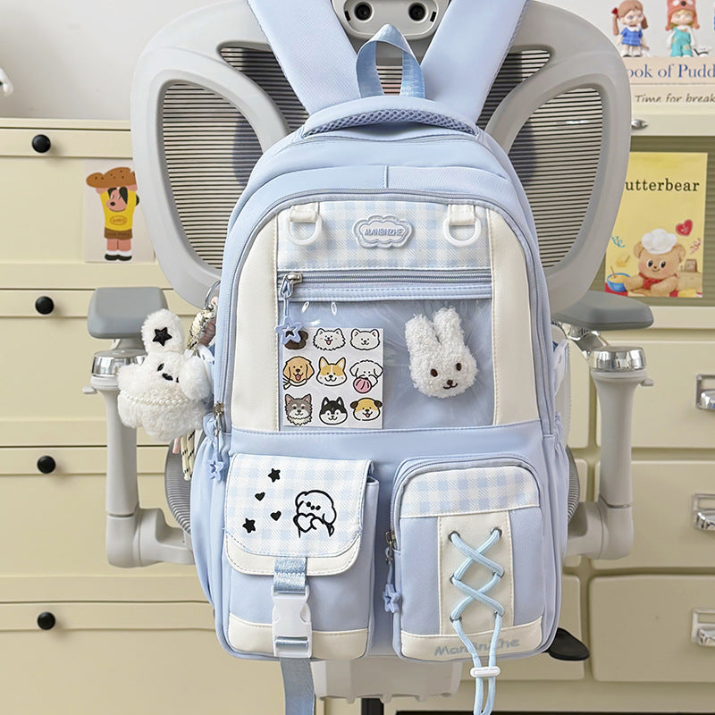 Cute Animal Print School Backpack Stornfield