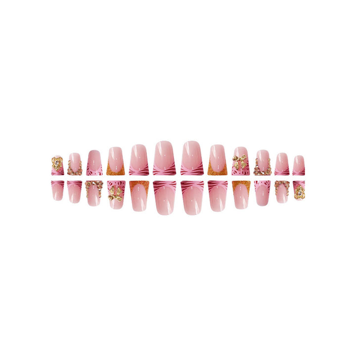 Floral Design Press-On Nails Stornfield