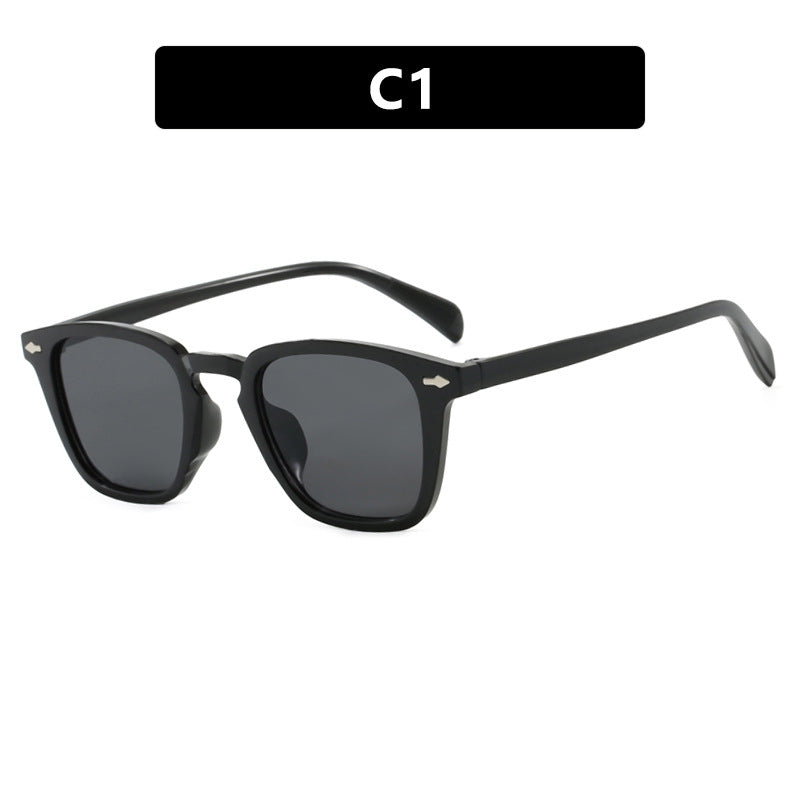 Women’s modern square sunglasses with mirrored UV protection Stornfield
