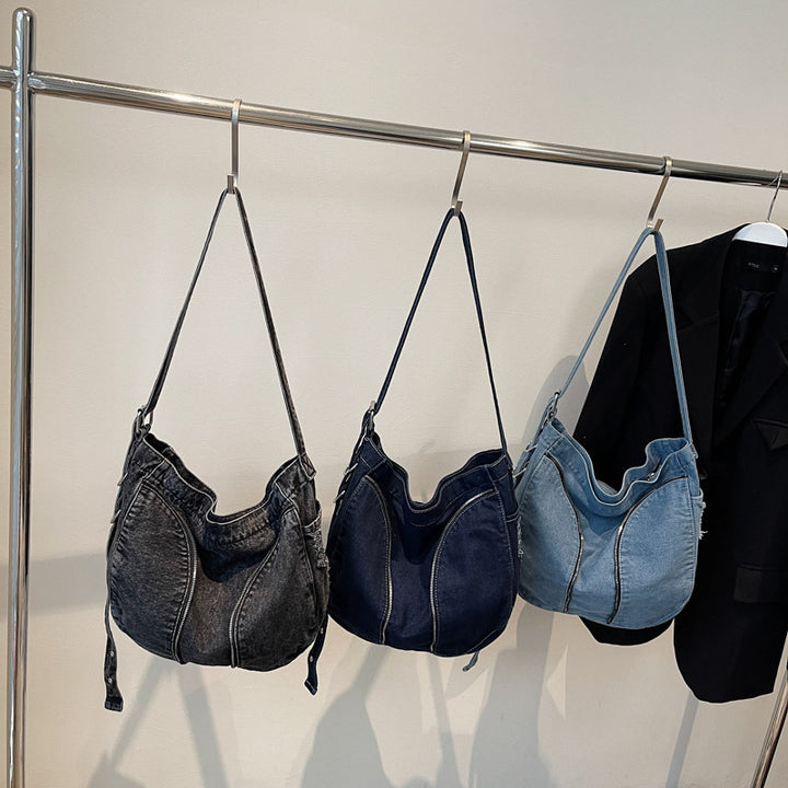Fashionable Denim Shoulder Bag Stornfield