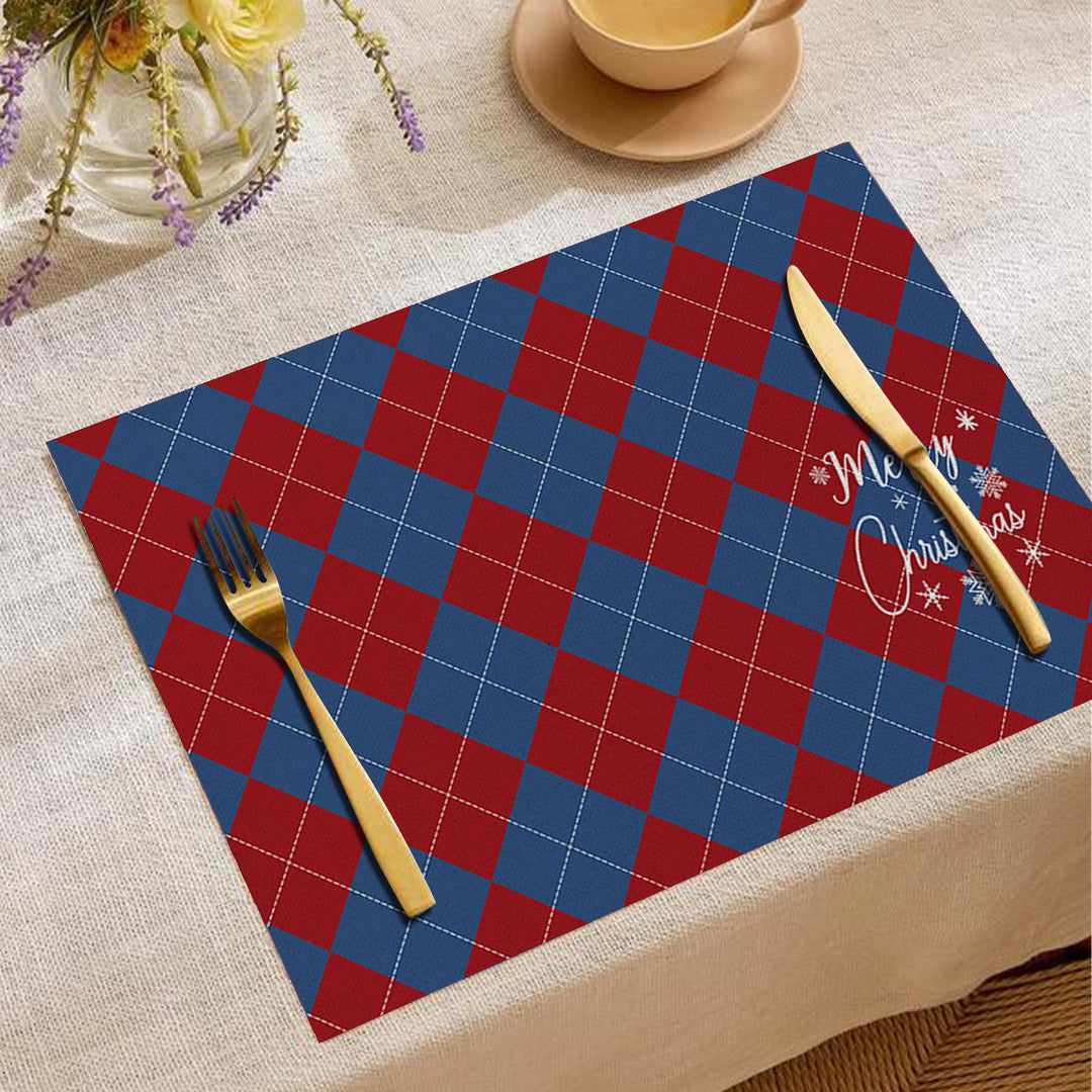 Festive Holiday-Themed Table Placemat