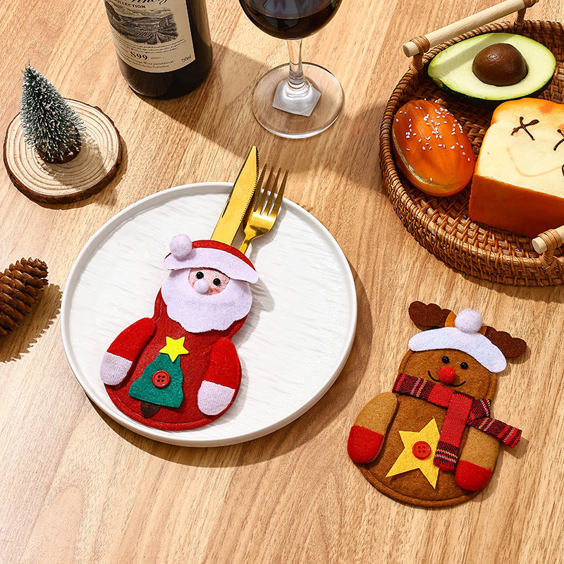 Funny Snowman Cutlery Holder Stornfield