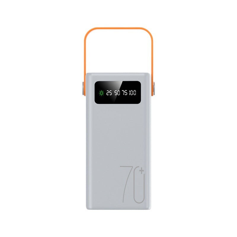 Portable solar charger with multifunctional LED display Stornfield