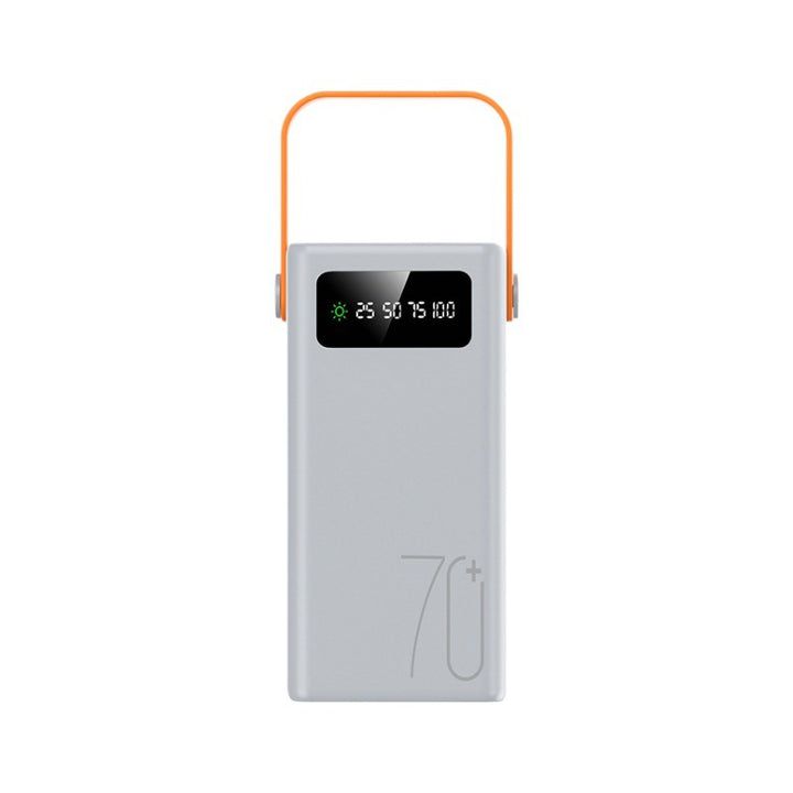 Portable solar charger with multifunctional LED display Stornfield