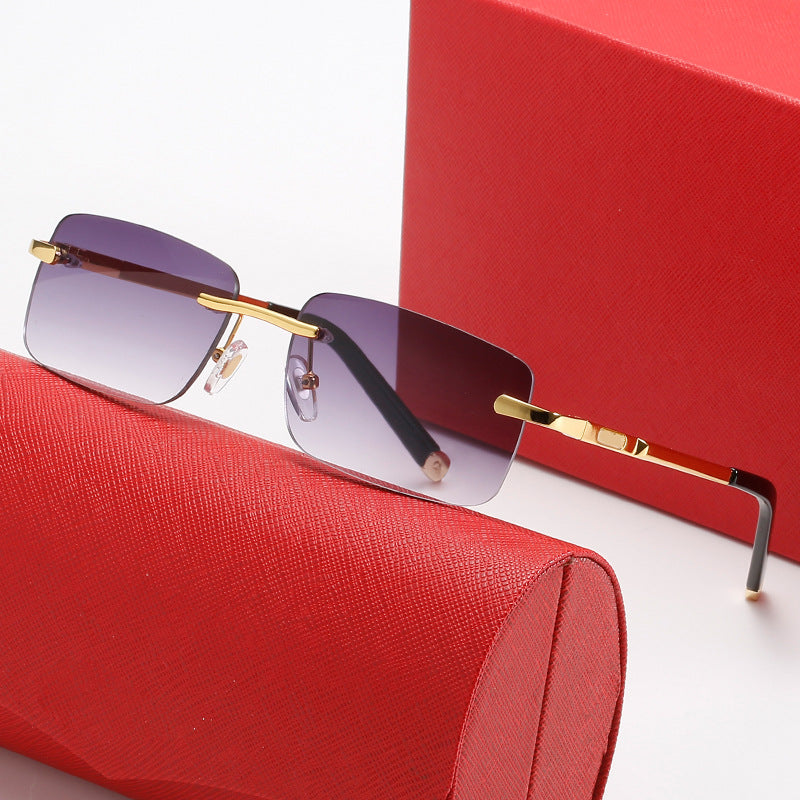 Ladies stylish sunglasses with elegant metal frame and polarized lenses Stornfield