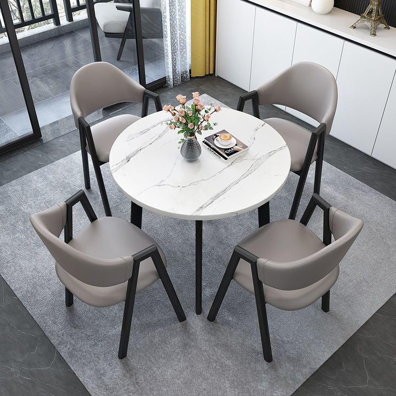 Dining chair with ergonomic upholstery and modern design Stornfield