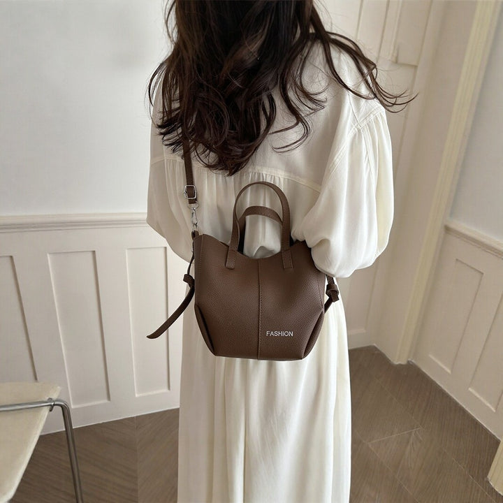 Stylish Faux Leather Handbag