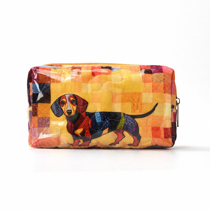 Cosmetic pouch with colorful animal design Stornfield