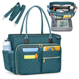 Practical tote bag with intelligent compartment system Stornfield
