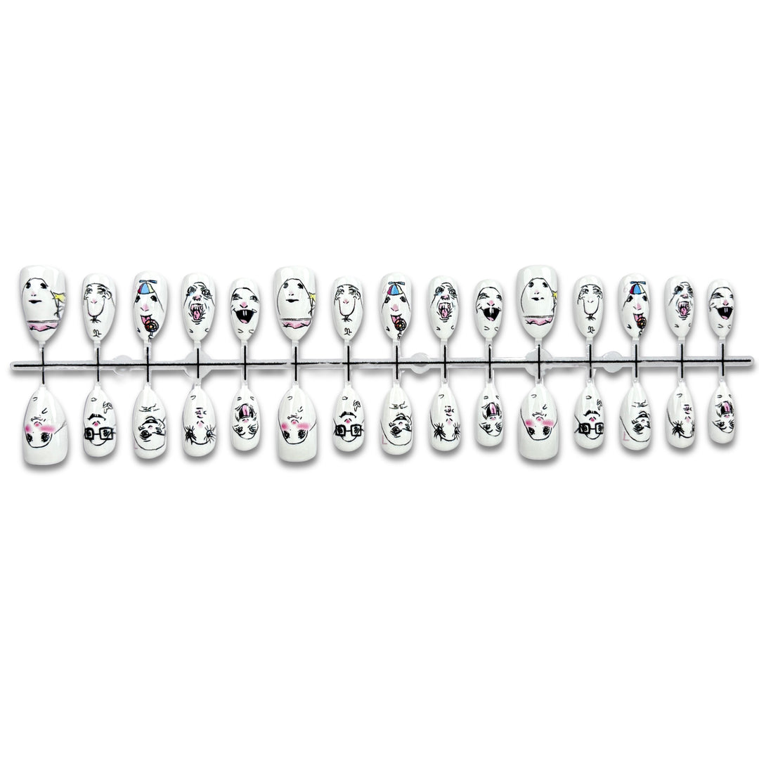 Creative Character-Inspired Press-On Nail Kit