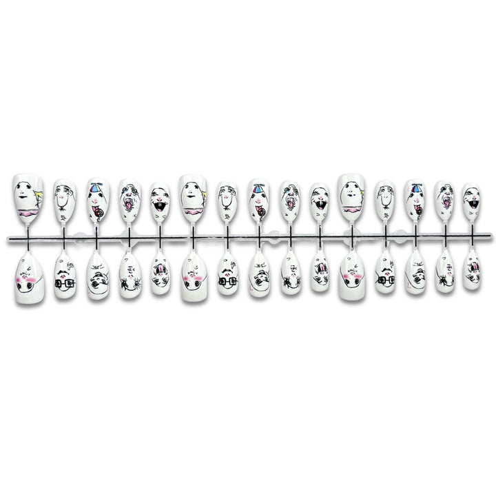 Creative Character-Inspired Press-On Nail Kit
