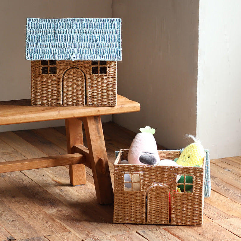 Charming storage basket in house design Stornfield