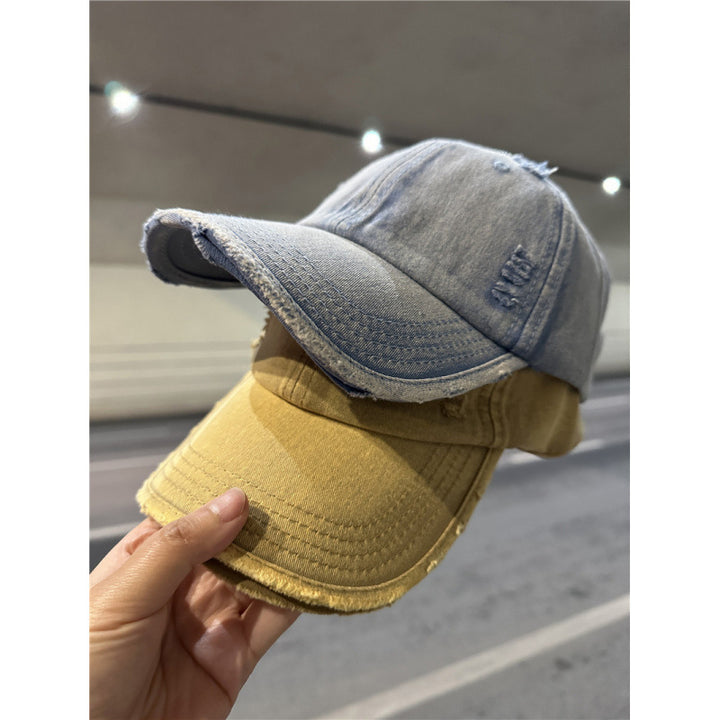 Women's Distressed Denim Baseball Cap Stornfield 1784084028
