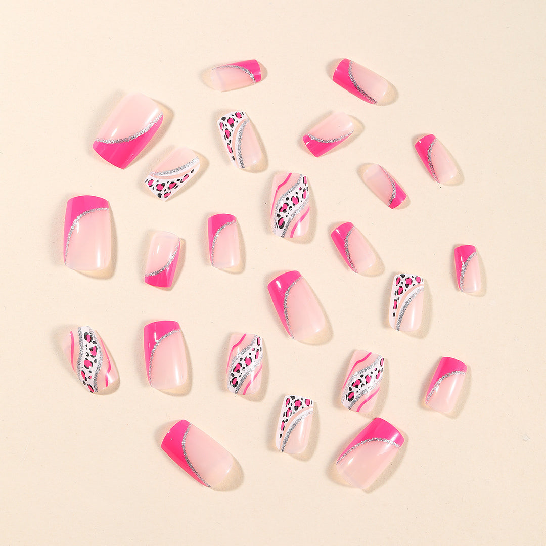 Stylish Animal Print Nail Art Set Stornfield