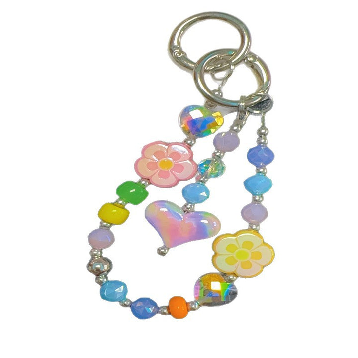 Decorative Beaded Charm Keychain Stornfield 1790135676