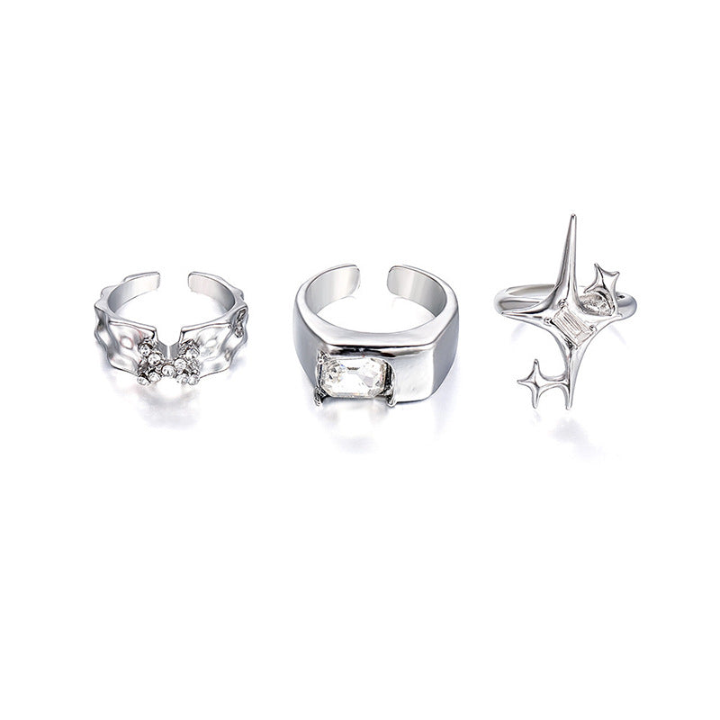 Trendier Open Ring with Zirconia Accent Stornfield