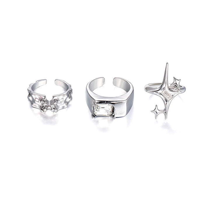 Trendier Open Ring with Zirconia Accent Stornfield