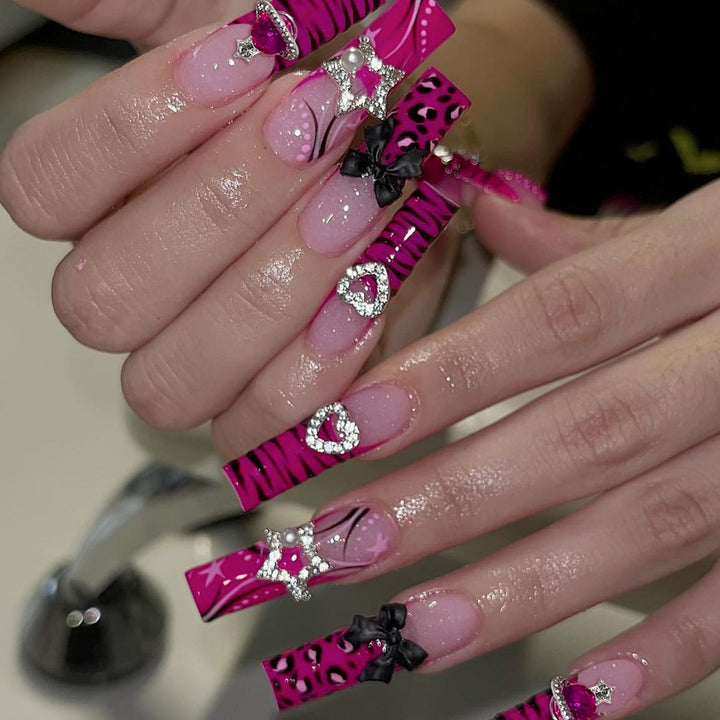 Glamorous 3D Nail Art Extensions Stornfield