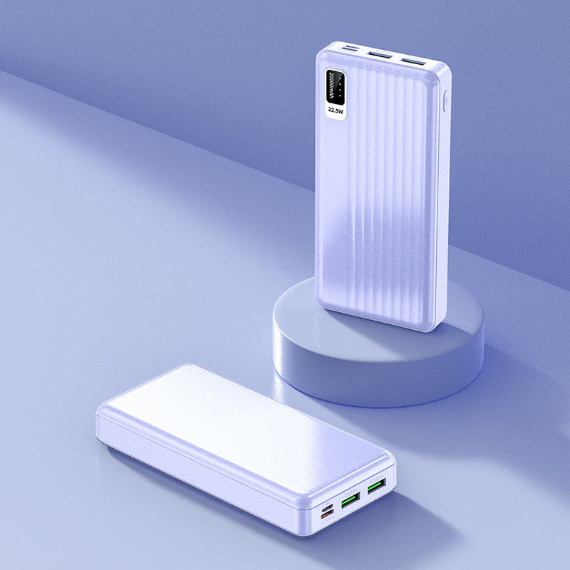 High-performance power bank with multifunctional USB-C connection and intelligent fast charging Stornfield