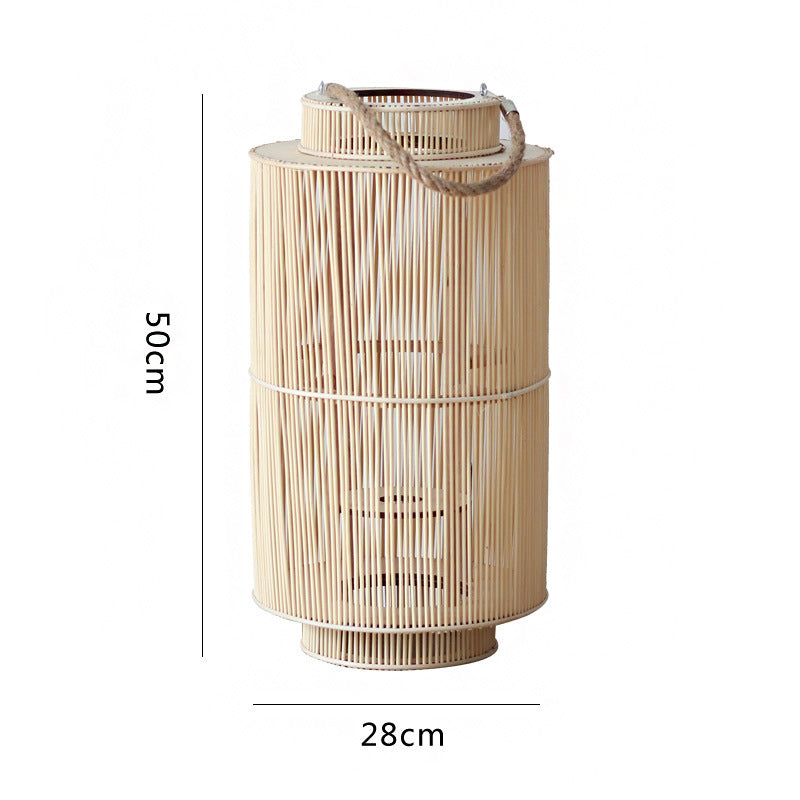 Decorative Rattan Lantern Stornfield