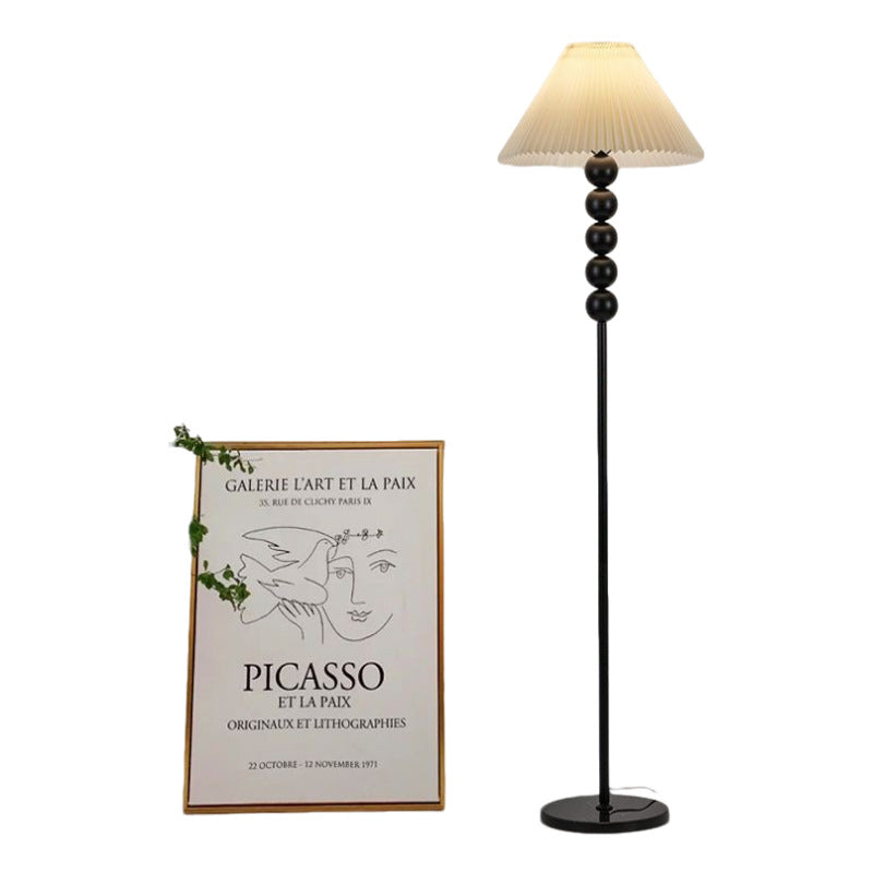 Contemporary Metallic Floor Lamp