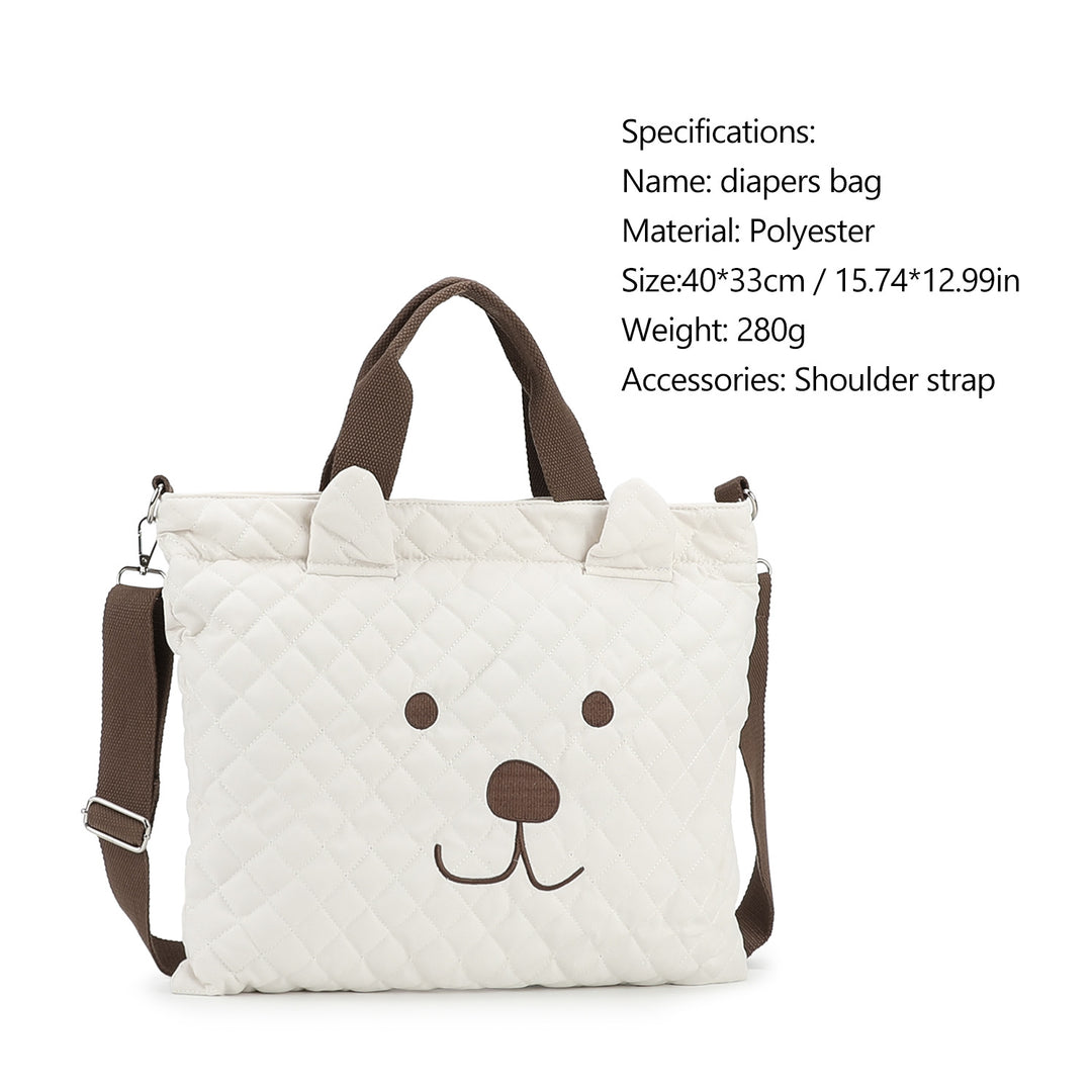Quirliger Animal Motif Tote Bag Stornfield