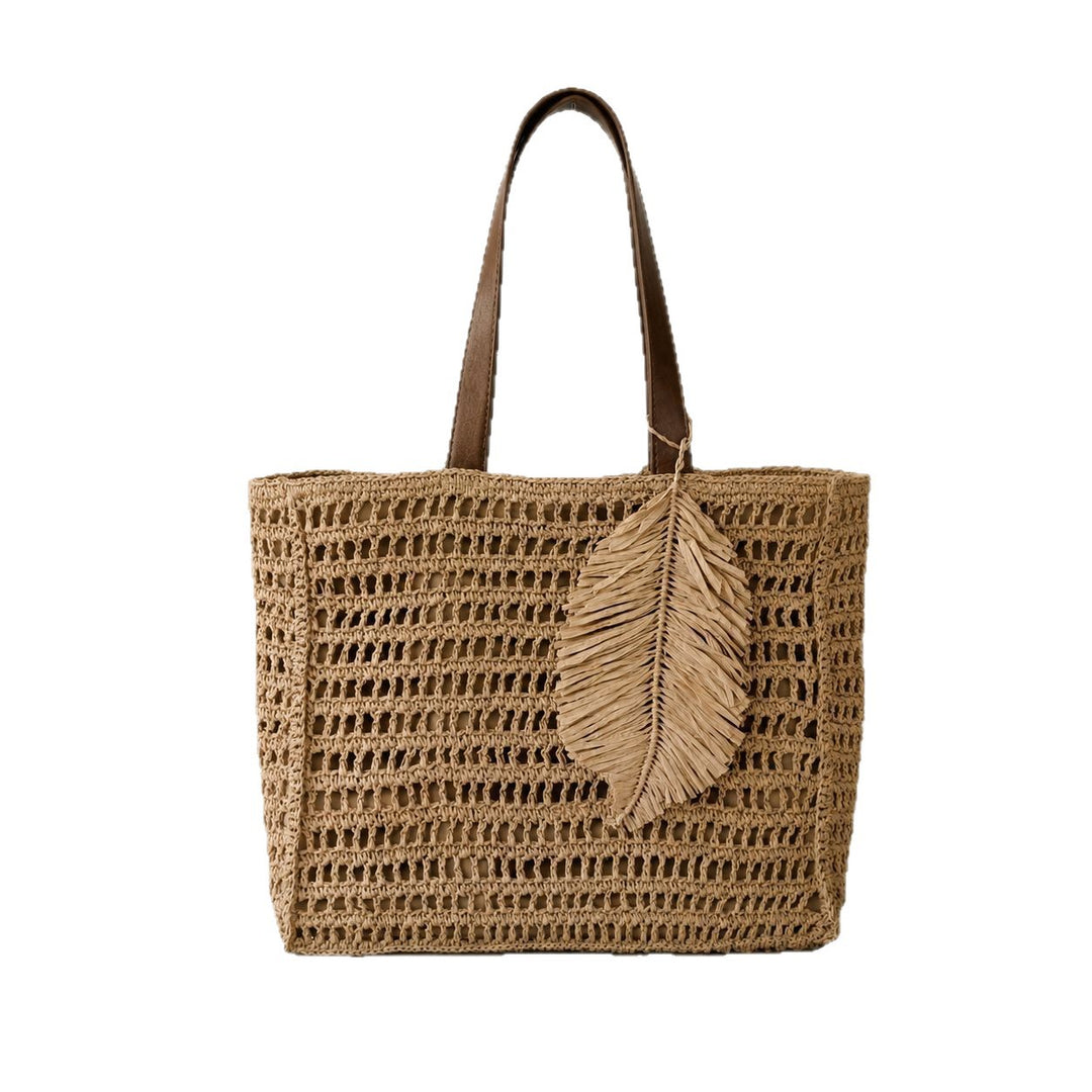 Handcrafted Beach Bag Made from Natural Materials Stornfield