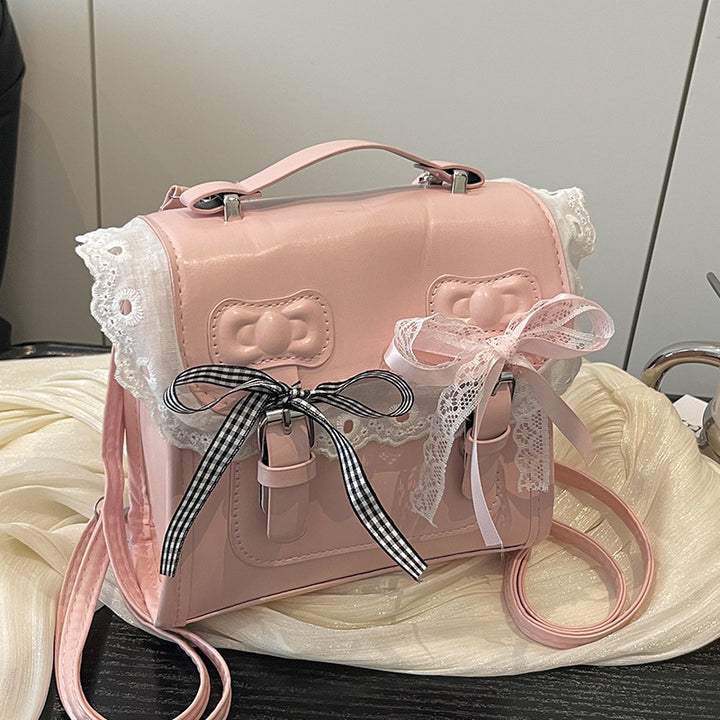 Elegant Retro Handcrafted Satchel Bag