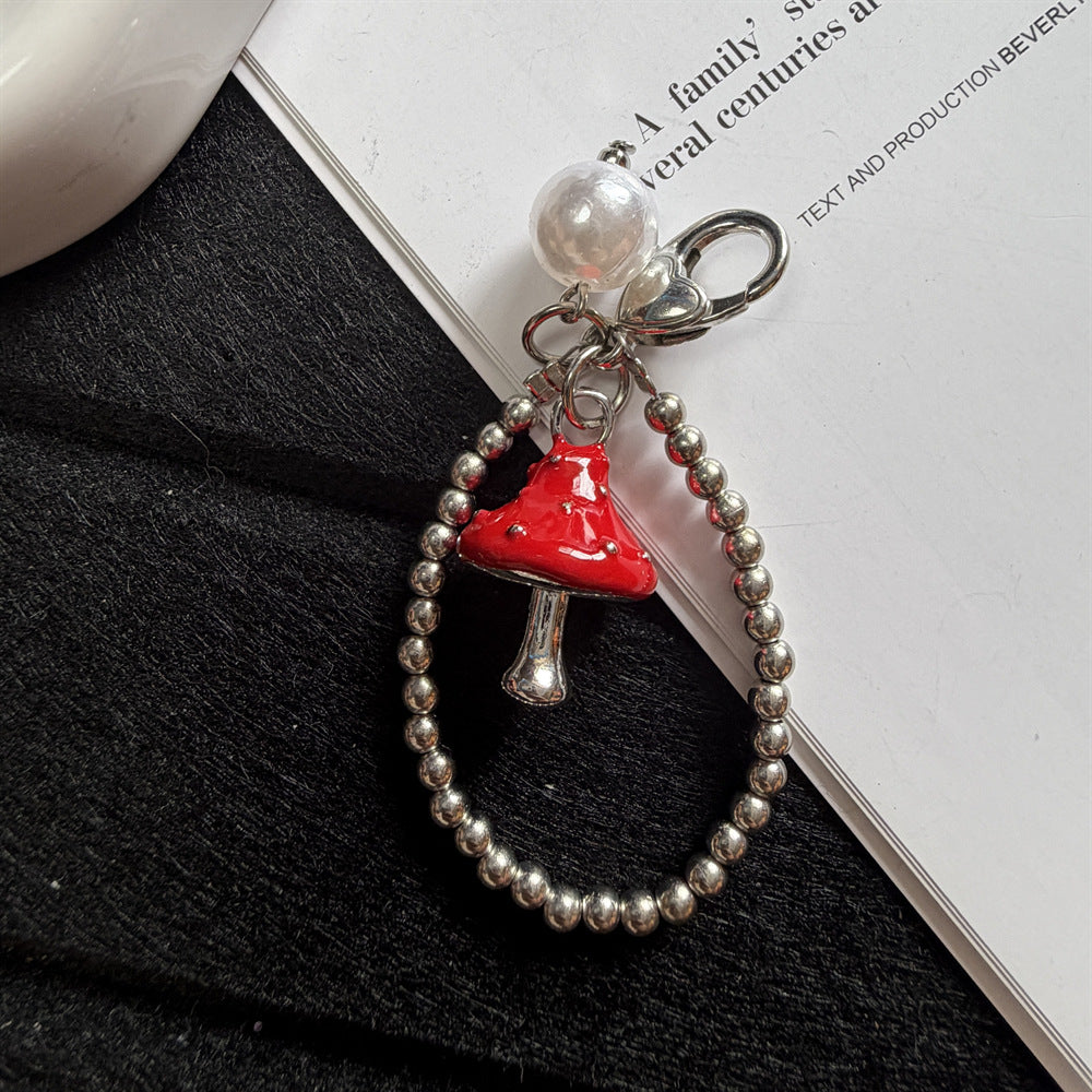 Decorative Mushroom Charm Keychain Stornfield