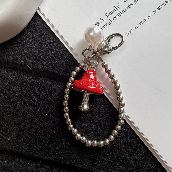 Decorative Mushroom Charm Keychain Stornfield