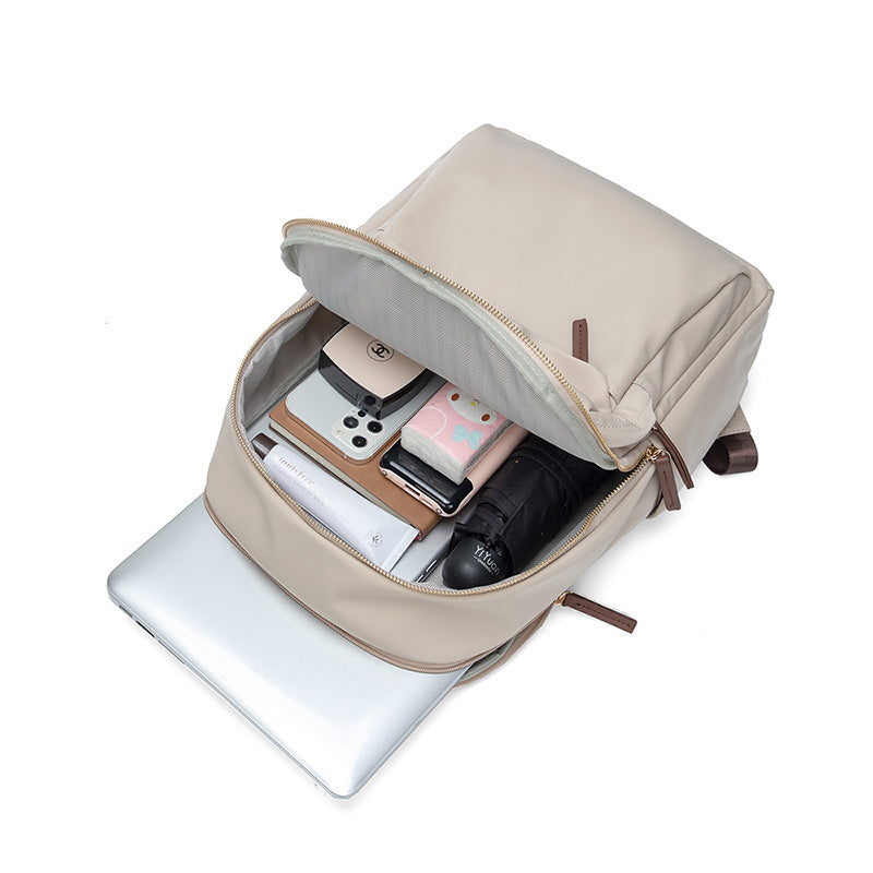 Versatile High-Capacity Leather Backpack