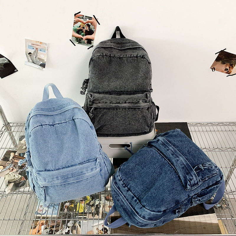 Casual Denim Backpack Stornfield 1791204530