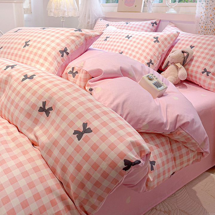 Elegant Textured Bed Linen Set