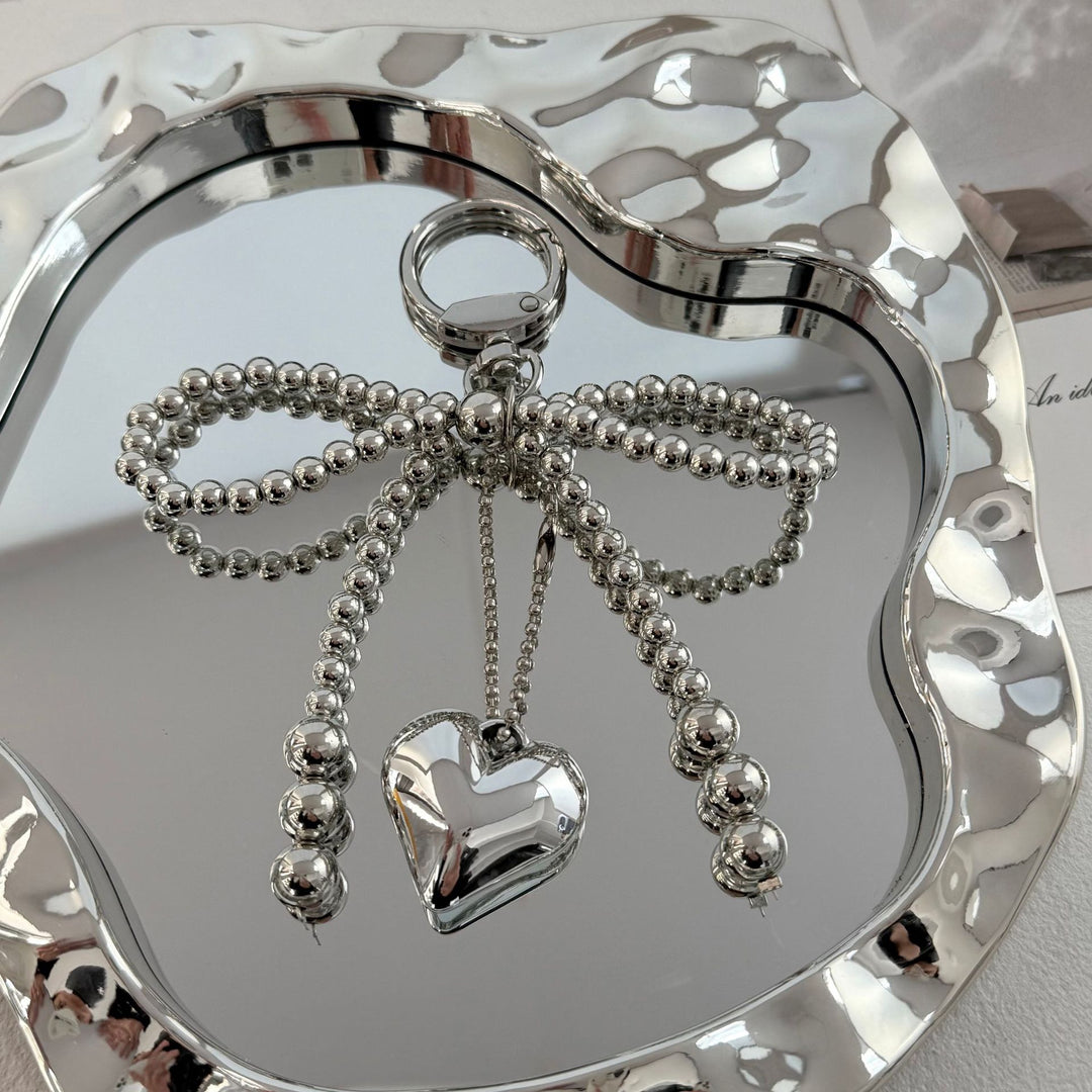 Elegant Beaded Charm Keychain Stornfield