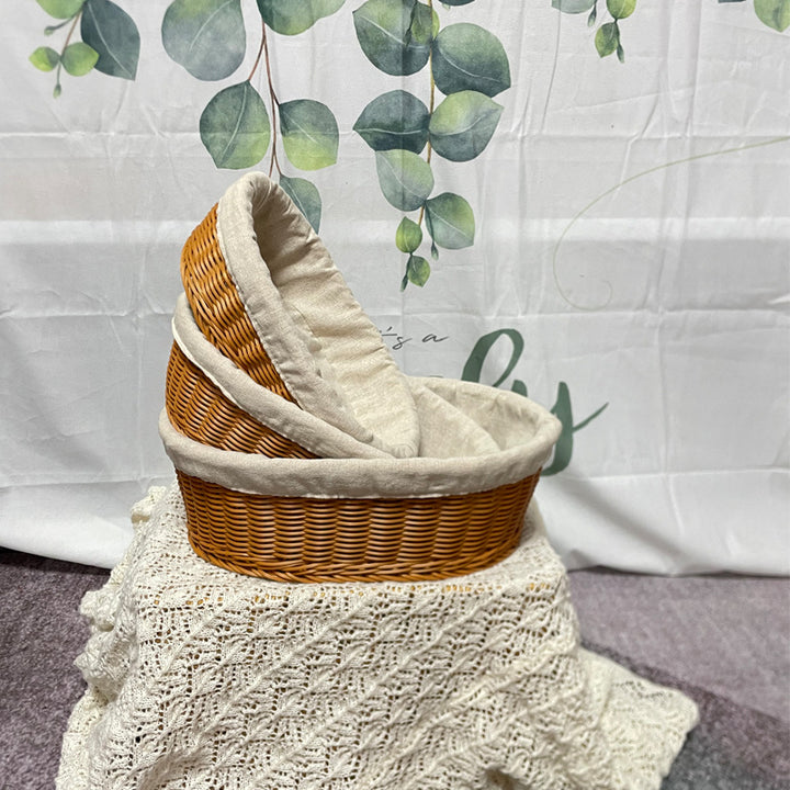 Cozy Woven Bread Basket Stornfield