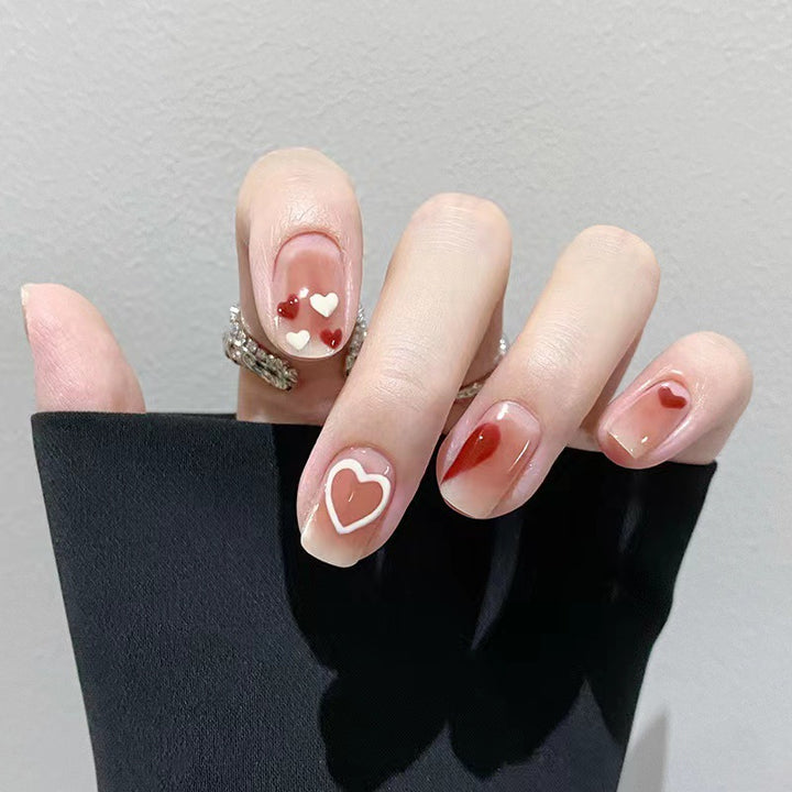 Creative Heart Nail Art Stornfield
