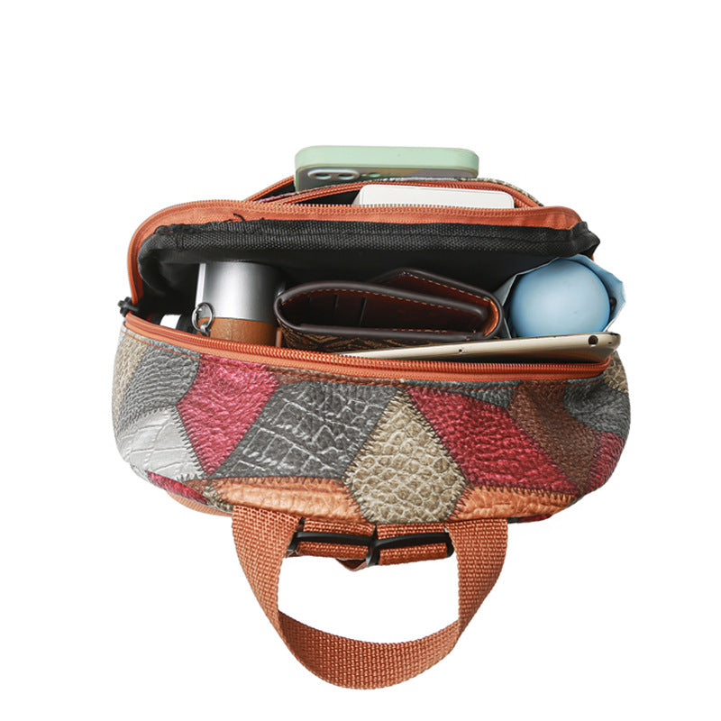 Women's Geometric Patterned Mini Backpack Stornfield