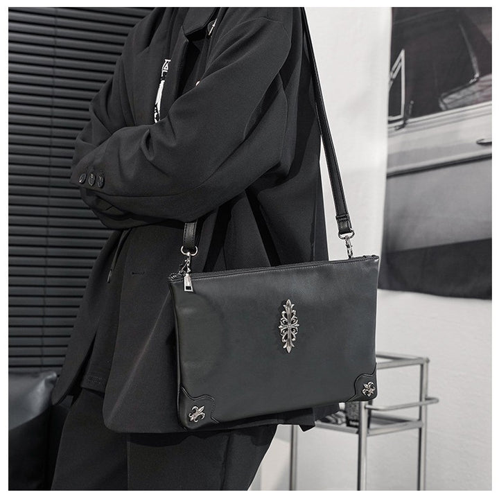 Elegant Clutch Made of High-Quality Faux Leather Stornfield