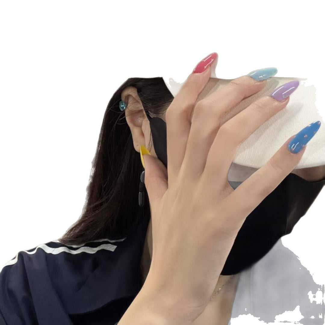 Colorful Gel Nail Extensions