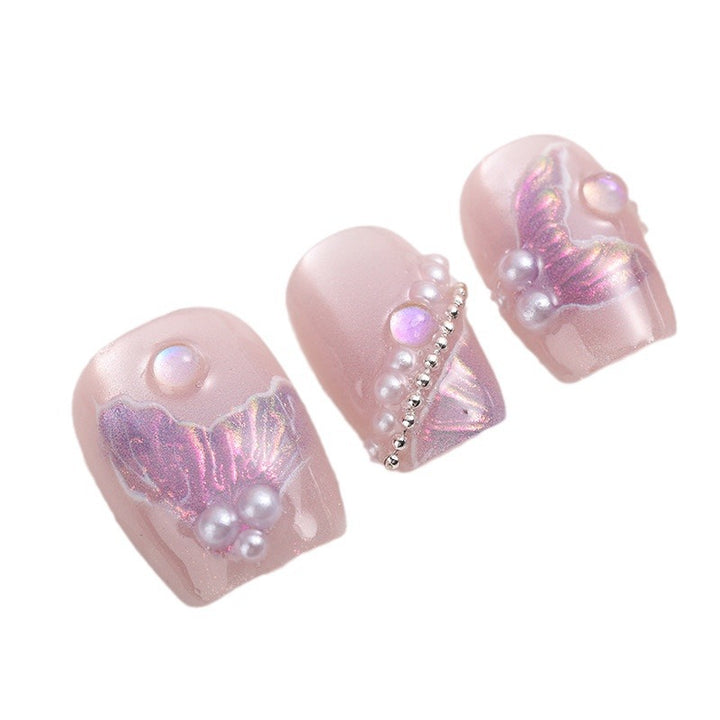 Artistic Press-On Nail Set Stornfield