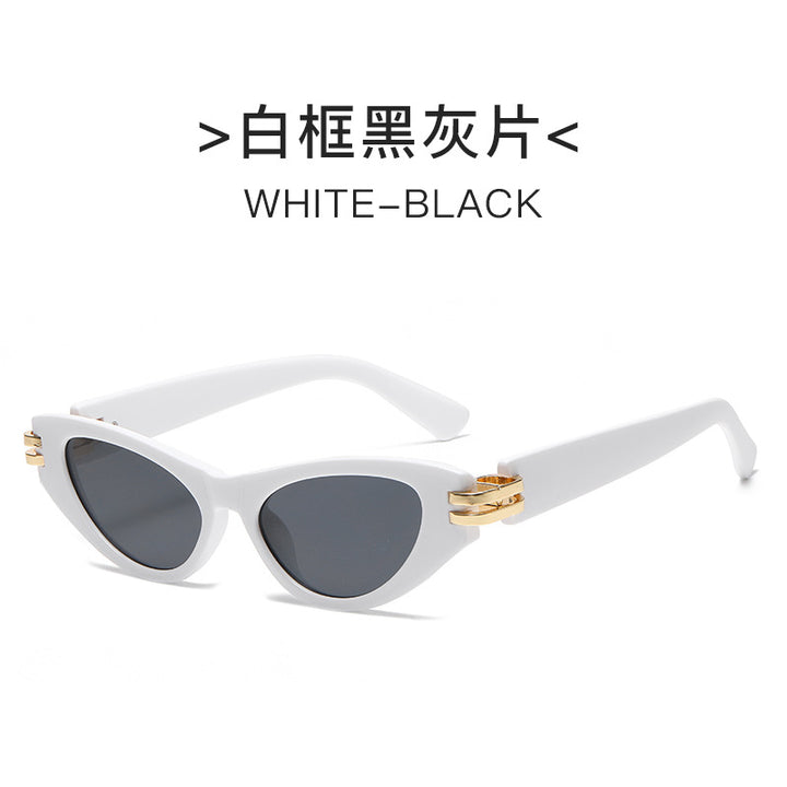 Women's Cat-Eye Sunglasses with Luxurious Frame and Mirrored Lenses Stornfield