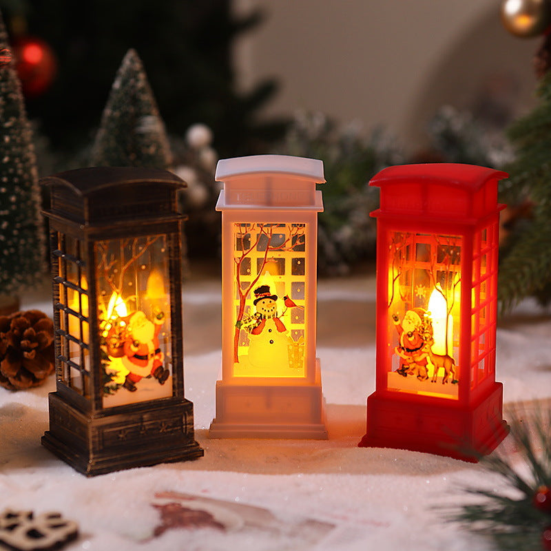 Decorative Snowman Lantern Stornfield