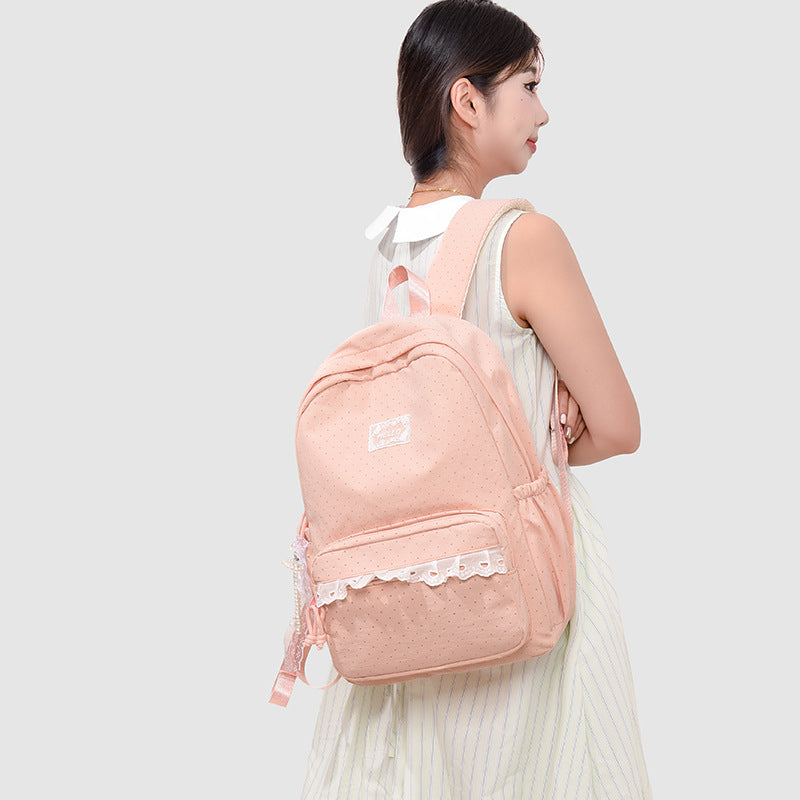 Stylish Polka Dot Backpack Stornfield