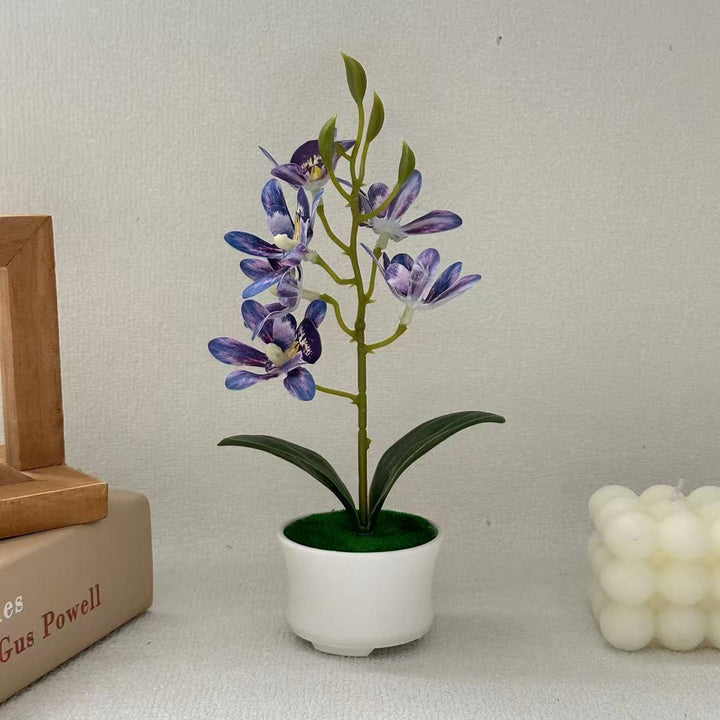 Realistic Orchid Decorative Plant