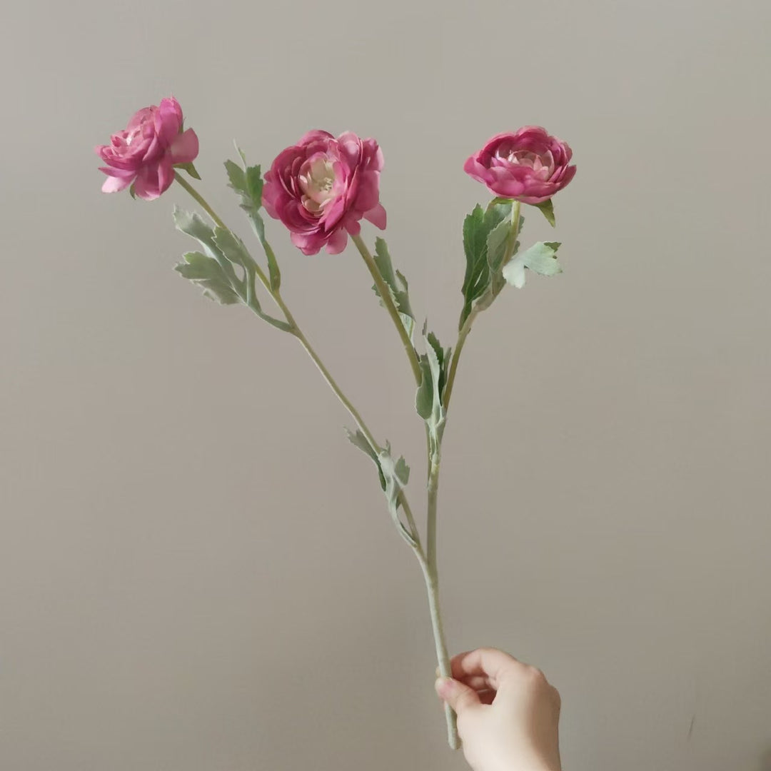 Lifelike Ranunculus Flower Stem
