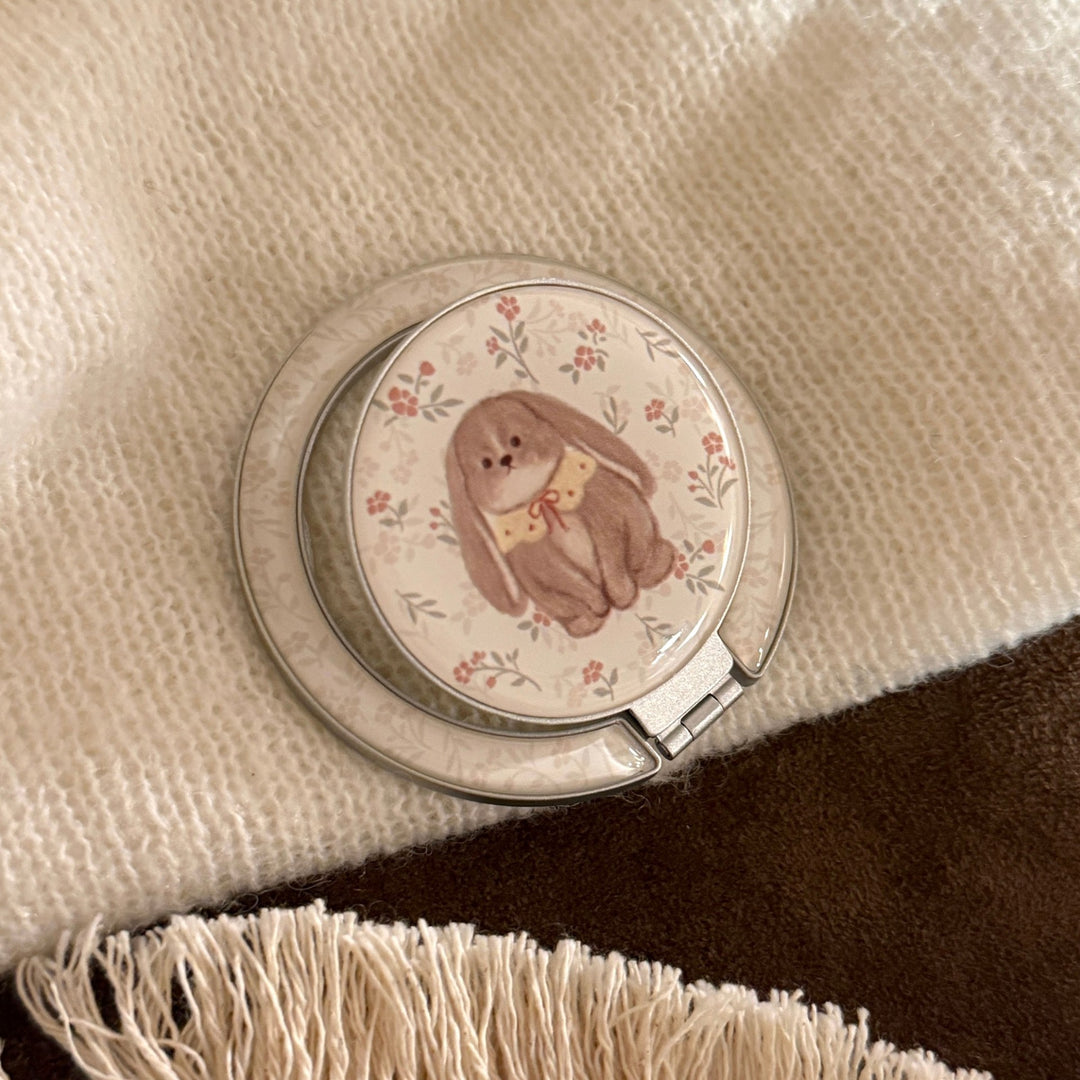 Playful hand mirror with rabbit design Stornfield