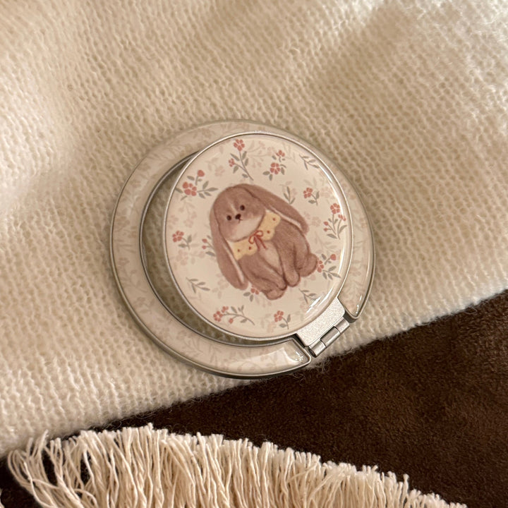 Playful hand mirror with rabbit design Stornfield