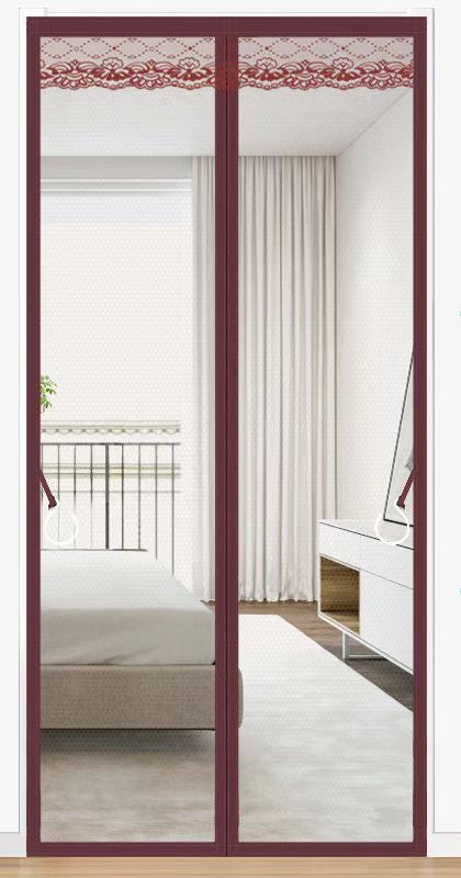 Magnetic Closure Mesh Curtain Stornfield