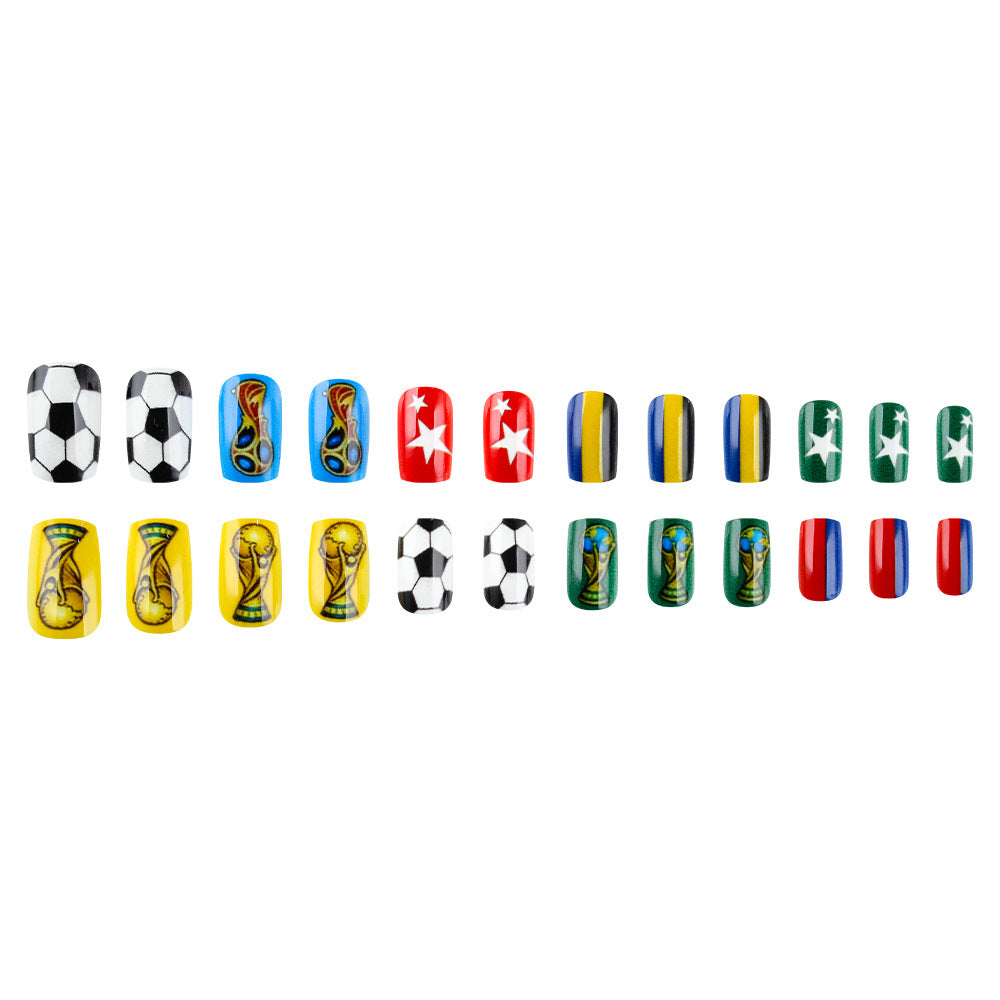 Sports-Themed Nail Art Set Stornfield
